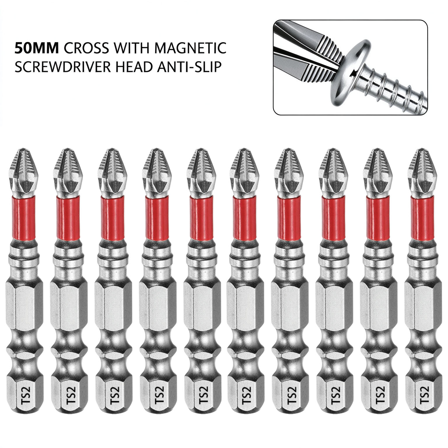 25Pcs 50mm Professional Long S - Hand Tools 评论和价格