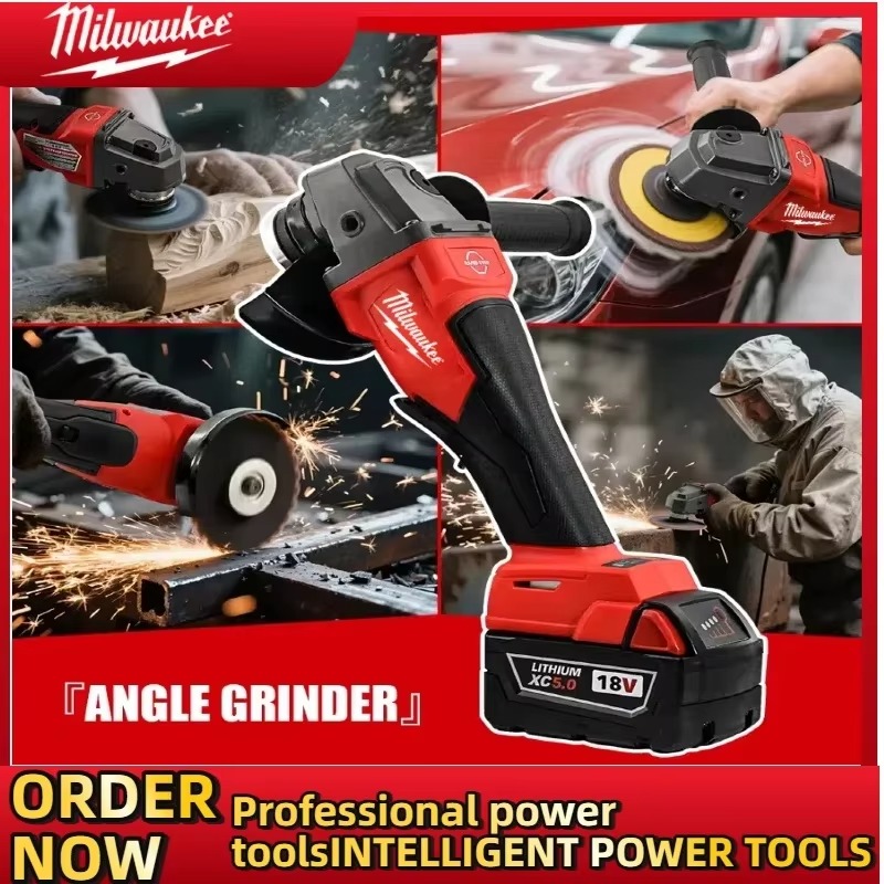 Milwaukee 125mm Brushless Angl - Brushless Angle Grinder Battery Powered 评论和价格