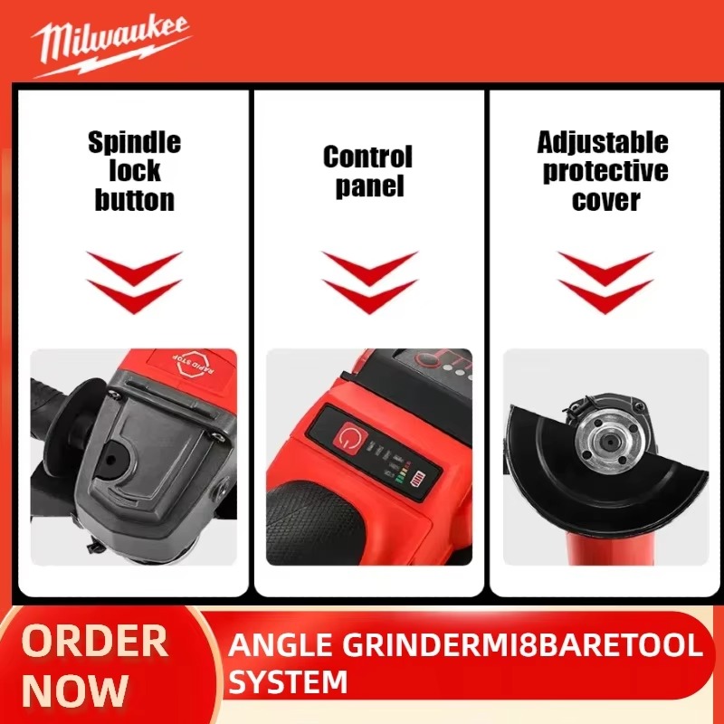 Milwaukee 125mm Brushless Angl - Brushless Angle Grinder Battery Powered 评论和价格