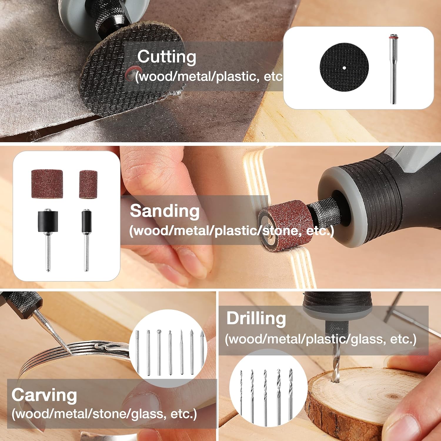 Cordless Rotary Tool Kit Woodw - Cordless Rotary Tool Kit Accessories 评论和价格