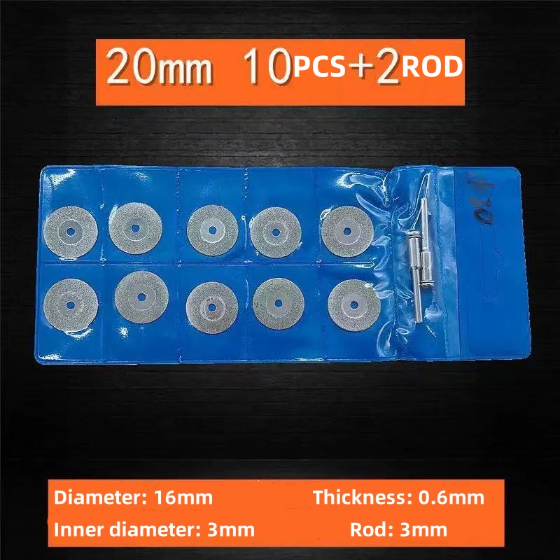 10PCS 25/50mm mini cutting dis - Cordless Rotary Tool Kit Accessories 评论和价格